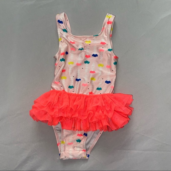 Baby Girl’s Tutu Swimsuit - Picture 2 of 5